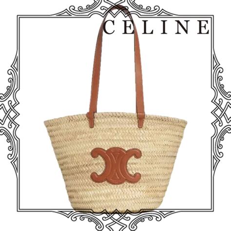 celine raffia purse|Celine raffia bag triomphe.